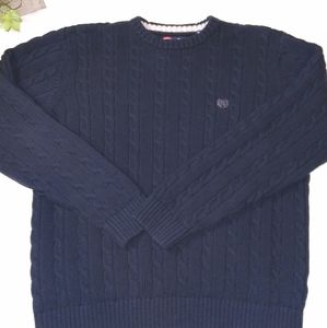 Chaps blue large sweater